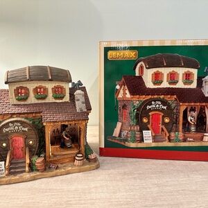 Lemax Village - Ye Olde Barrel & Cask Makers